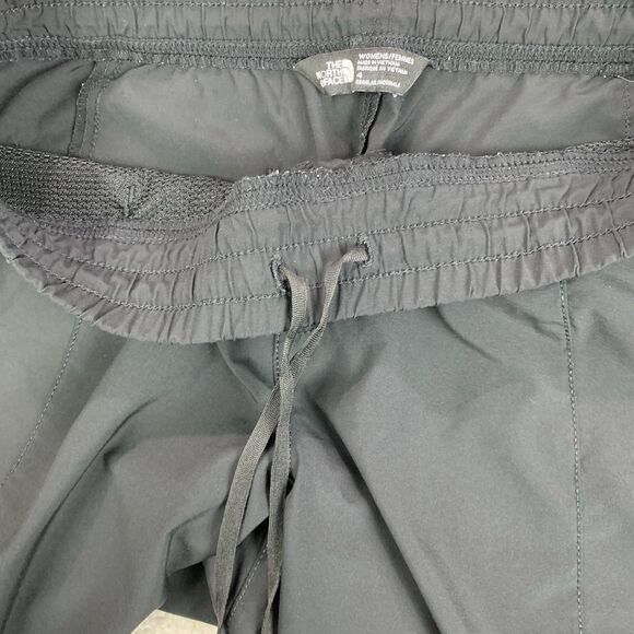 The North Face Lightweight Pants Black Stretch Fabric Slim Leg Outdoors Size 4 - Picture 5 of 15